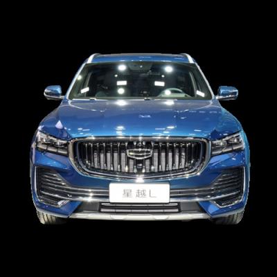 China Leather Geely Xingyue L 2021 SUV DCT EVO PHEV 4WD Blue Black Color Electric and Fuel Cars Petrol Vehicle 5 Doors 5 Seats for Adult for sale