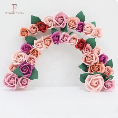 China Party Decoration High Quality Artificial Roses For Party Decoration And Wedding Decoration for sale