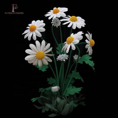 China Large-scale party decoration simulation paper art daisy used for wedding decoration and party decoration for sale