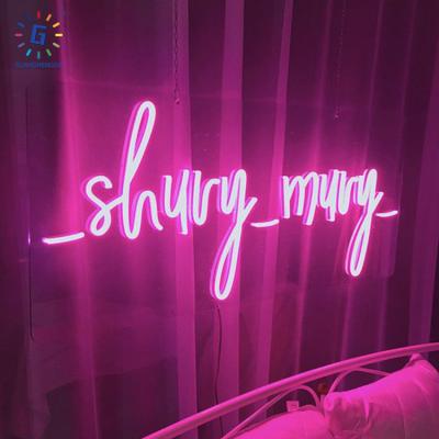 China Buildings Ready To Ship Wall Mounted Hanging Decorative Sign Custom Neon Light Logo Neon Sign for sale