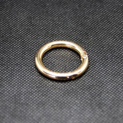 China Customizable durable wholesale color metal spring opening o-ring for diy handbag key chain making for sale