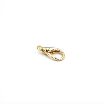 China Jewelry Making Jewelry Accessories Wholesale Zinc Alloy Gold Lobster Clasp 18 Mm Lobster Clasp for sale