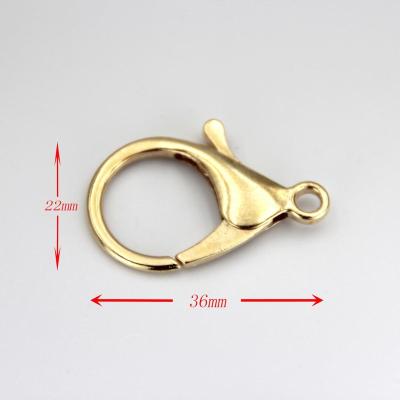 China Jewelry Making Manufacturers Direct Selling High Quality Zinc Alloy Lobster Clasp For Key Chain And Handbag Making for sale