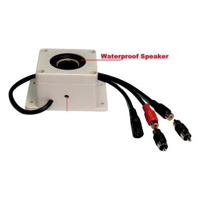 China All in one external microphone speaker for outdoor cctv camera dvr system use 40mm diameter for sale