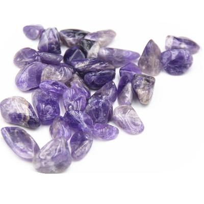 China China Wholesale Natural Amethyst Tumbled Stones Bulk Stones Healing Crystals for sale