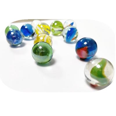 China Factory supply glass marble kids game shooter decoration aquarium glass beads 14mm 16mm 22mm kids play for sale