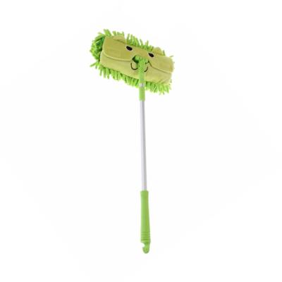 China Viable Hot Selling Cartoon Mini Flat Mop Corner Children's Cleaning Tools Wipe Broom Mini Mop Dustpan for sale