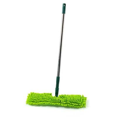 China Microfiber Sustainable Chenille Mop Household Cleaning Tools Microfiber Compression Wash Floor Cleaner Crowd Chenille Cleaning Apartment for sale