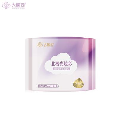 China Breathable Feminine Hygiene Products Natural Menstrual Pad Manufacturer Bamboo Charcoal Sanitary Napkins Wholesaler for sale