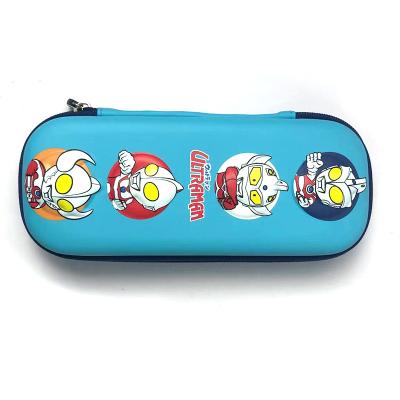 China Custom Design 3D Cartoon Character Pencil Case PU Stationery Box School Student Pencil Cases For Boy Pen Pencil Case With Zipper 22.5*9*5cm for sale