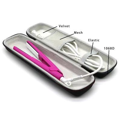 China Protective Carry Storage Case Hard Travel EVA Curler Carrying Box Storage Pouch for Hair Straightener Styling Tools Curler Box Kit for sale