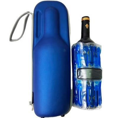 China Wholesale Custom Colorful Waterproof Wine Bottle Carrier Disposable Wine Bottle Carrier Bag for sale