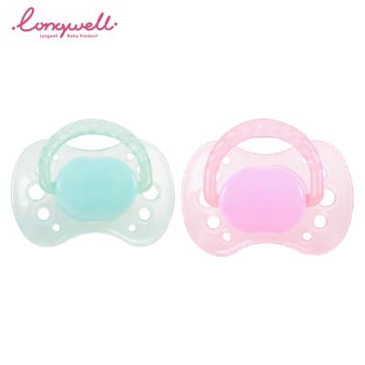 China Custom BPA Longwell Baby Nipple Nipple PP Factory ODM Free Chewing Soft Chewing Soother Pacifier BPA Free Silicon for sale