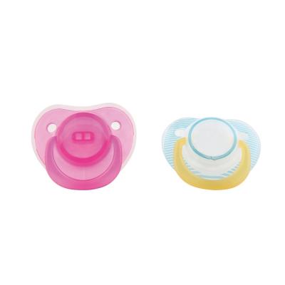 China Custom Food Grade PP BPA Toy Eco Infant Pacifiers Logo OEM/ODM Ningbo Longwell Baby BPA Free Silicone Teat Free Nipple Free Adult Funny for sale