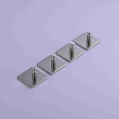 China Self Adhesive Stainless Steel Towel Coat Hook Cheap Prices Self Adhesive Hooks for sale