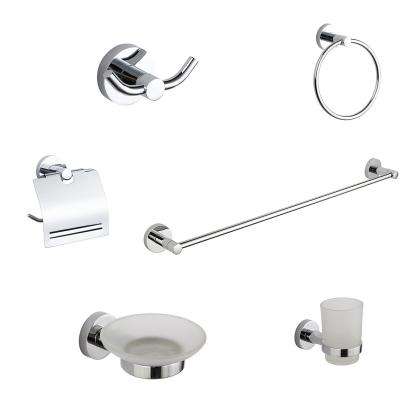 China Towel Ring Bathroom Hardware Set Heater Double Towel Rack Satin Nickel Amazon Hot Sale Single for sale