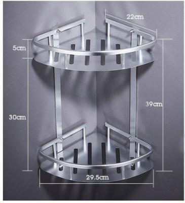 China Viable Wholesale Hotel Bathroom Trolley Triangle Rack Propeller Shaped Storage Rack for sale