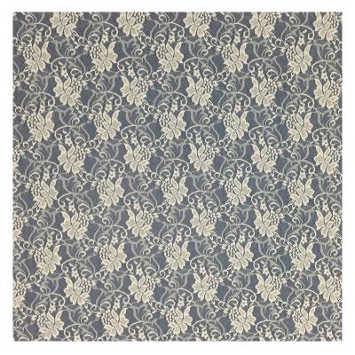 China White Mesh French Wrap Lace Soft Cheap Price Charming Guipure Elastic Knitting Fabric For Lingerie for sale