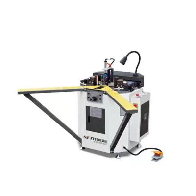 China Building material stores wholesale aluminum window professional cut corner crimping combination machine for sale