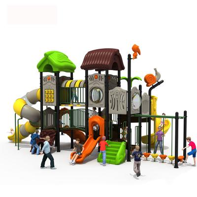 China High Quality Commercial Outdoor Playground Equipment Moetry Plastic Slide For Kindergarten for sale