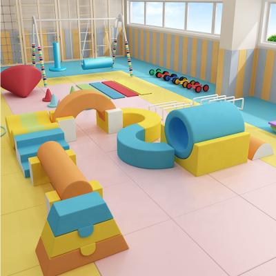 China Environmental/Portable/Durable Moetry Custom Design Kids Soft Playground Equipment For Kids Play Gym for sale