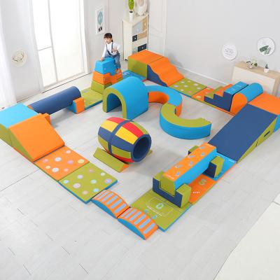 China Moetry Environmental/Portable/Durable Soft Play Equipment Toddler Gym Set Therapy Center Kids Training Set for sale