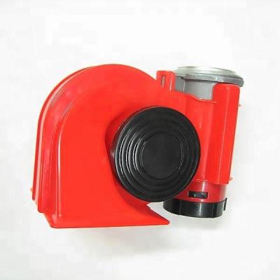 China Plastic 12V OR 24V 125dB Dual Tone Snail Compact Air Horn Auto Car Truck RV Brand New for sale