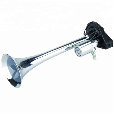 China 12V 24V Zinc Alloy Free Single Trumpet Auto Air Horn For Truck, Car for sale