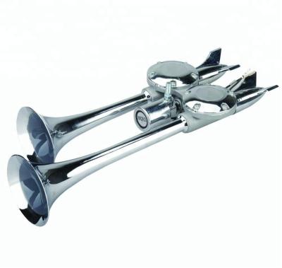 China Zinc Alloy Dual Flat Base Truck Horn for sale