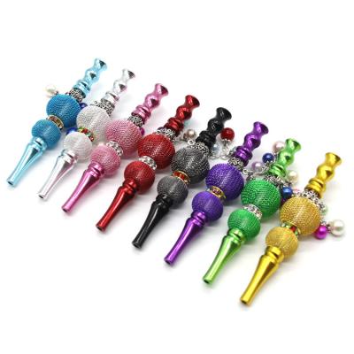 China Smoking Filter Aluminum Alloy Hookah Smoking Pipe Class Smoking for sale