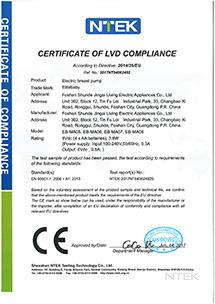 CE - Foshan Shunde Jingai Living Electric Appliances Co., Ltd.