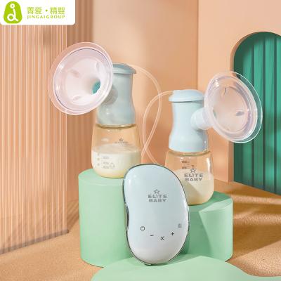 China New Design BPA Free Breast Pump Machine Hand Free Double Bra Wireless Silent Portable Breast Pump s9 for sale