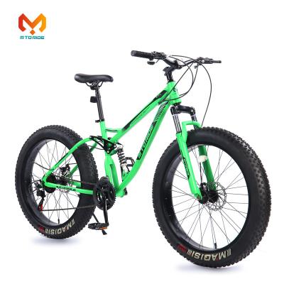 China Fat tire steel mountain bikes, fat tire snow bike, fat tire bicycle mountain bike for sale