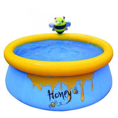 China PE Jilong Avenli Swimming Pool Water System Inflatable Sprinkler Pool For Kids for sale