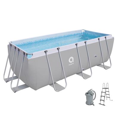 China Outdoor Water Play Jilong Avenli Mini Frame Strucure Structure Swimming Stainless Steel Prefab for sale