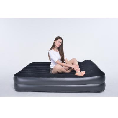 China Foldable Queen Size Travel Jilong Avenli Lounge Air Mattress Inflatable Air Bed for Kid with Electric Pump for sale