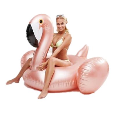 China Hot Selling Inflatable Fun Water Park Home Pool Beach Hotel Flamingo, Funny Flamingo Pool Float For Sale for sale