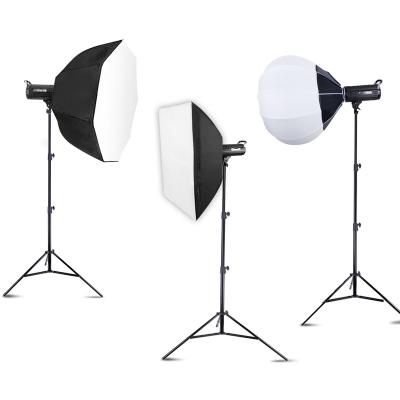 China Photogrphy 150W LED Studio Bowen Kit Mount Visual Light Photo 5500K with Softbox and Light Stand Photographic Lighting Hardware for sale