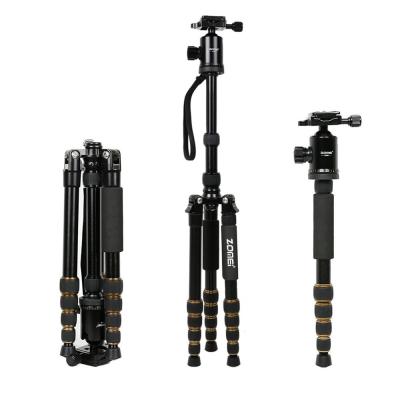 China Flexible Digital Camera Zomei Z669 Camera 5 Sections Tripod Monopod Manufacturer for sale