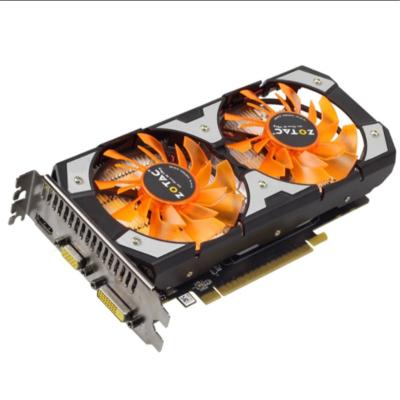 China Hot Sell Used Video Card 6pin GDDR5 GTX 750Ti 2G Graphic Card For Desktop Computer for sale