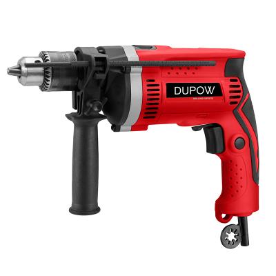 China DUPOW PT02209 13mm 710W Electric Drill 220V Impact Drill Machine 13mm Metal Chuck for sale