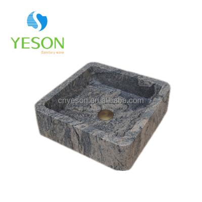 China Without Faucet Sanitary Ware Top Vanity Natural Stone Marble Basin For Washroom for sale