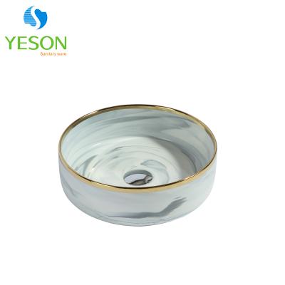 China Modern Nordic Style Series Yeson Design Bathroom Marble Basin for sale