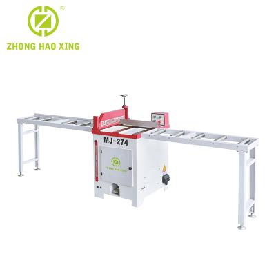 China Horizontal machine working thickness 100mm wood cut sawZHX-MJ274A for sale