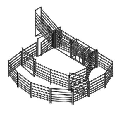 China Factory Direct Cheap Livestock Easily Herded Corral Panel For Sale for sale