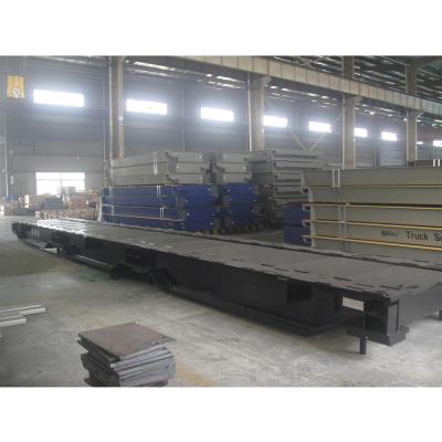 China Carbon Steel 200t Top Electronic Static Rail Scale for sale