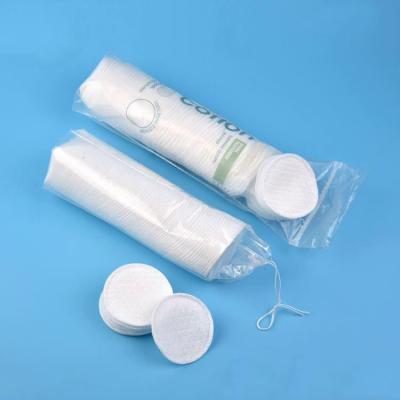 China Manufacturer Professional Nail Polish Remover Spunlace Medical/Personal Care Disposable Cosmetic Cotton Pads for sale