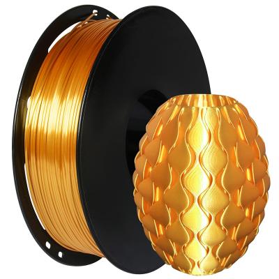 China Bulk Marble Filament 1.75mm PLA Filament Gold Color 3d Printer Filament Gold for sale