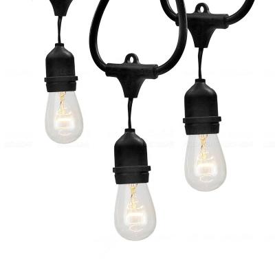 China Powerd E27 s14 Solar Light Bulb Waterproof Outdoor Christmas Halloween Party Decoration Patio String Lights for sale