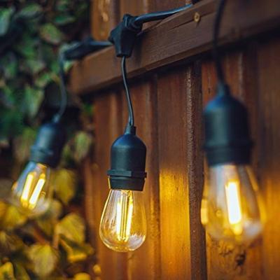 China IL-AUSL-E27-10F ILED Lighting Outdoor Waterproof 10 Bulbs Shatterproof Garden Patio Bistros Decoration Led Festoon String Light for sale